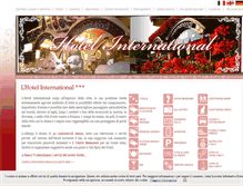 Tablet Screenshot of hotelinternationaltarvisio.com